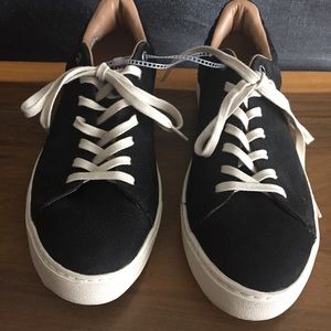 Toms Lenox sneakers - Size 10.5 - Black Suede